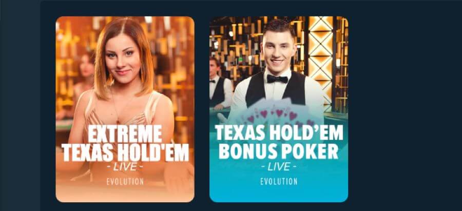 Texas Hold´em no Stake.