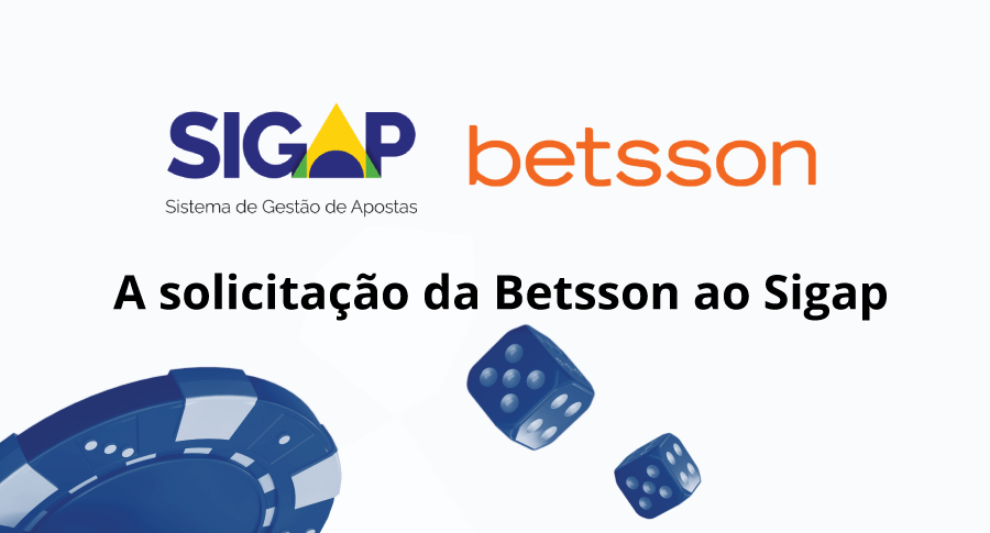 Solicitação da Betsson ao Sigap.