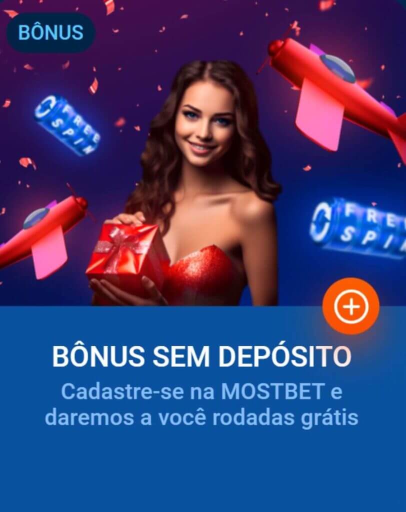 Bônus sem depósito no Mostbet Casino.