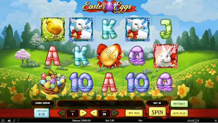 Easter Eggs slot.