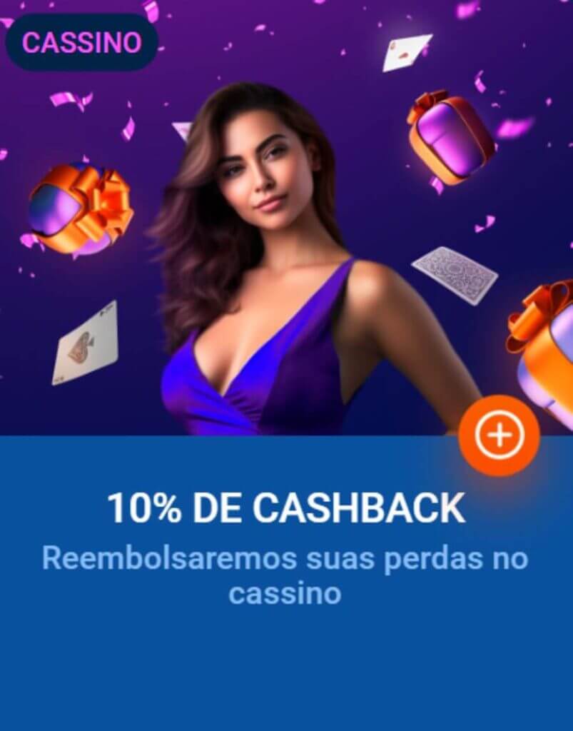 Cashback bônus no Mostbet Casino.