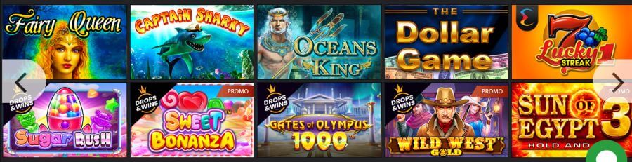 Slots recomendados do WinWin Casino.