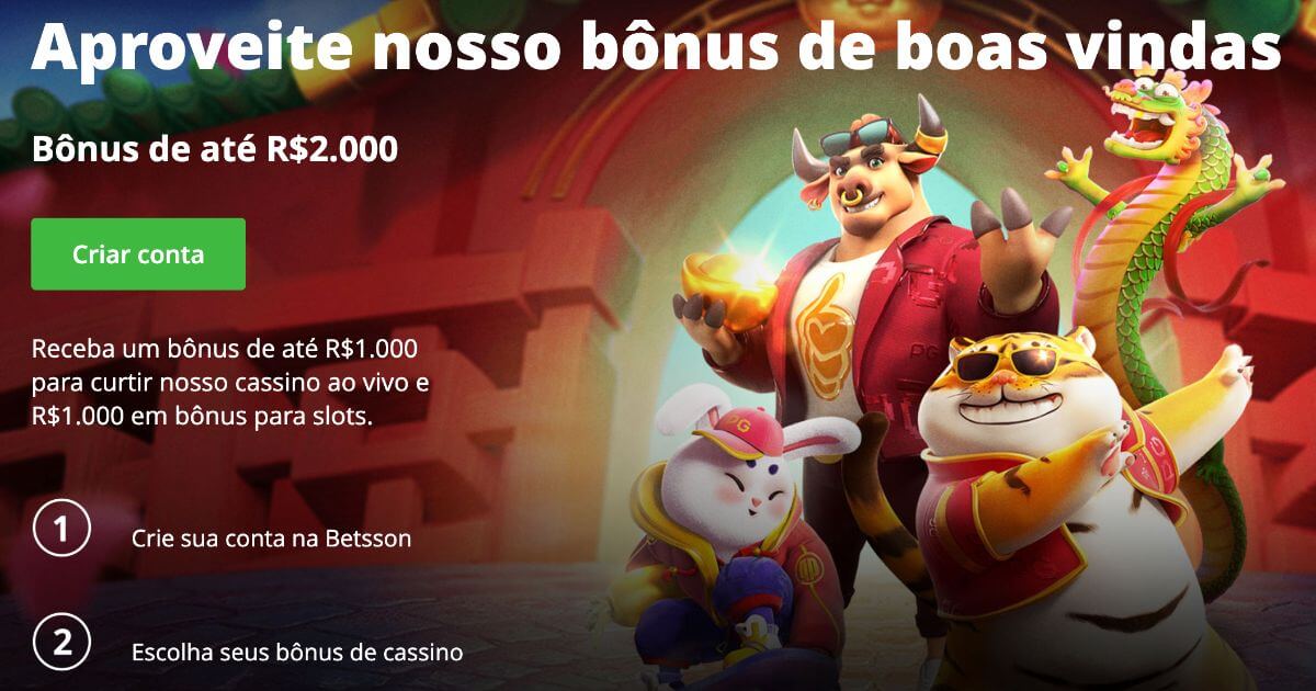 Bonus de boas-vindas Betsson