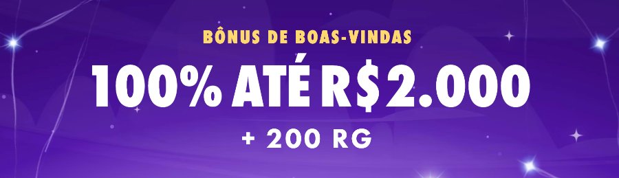 novo bonus de boas vindas