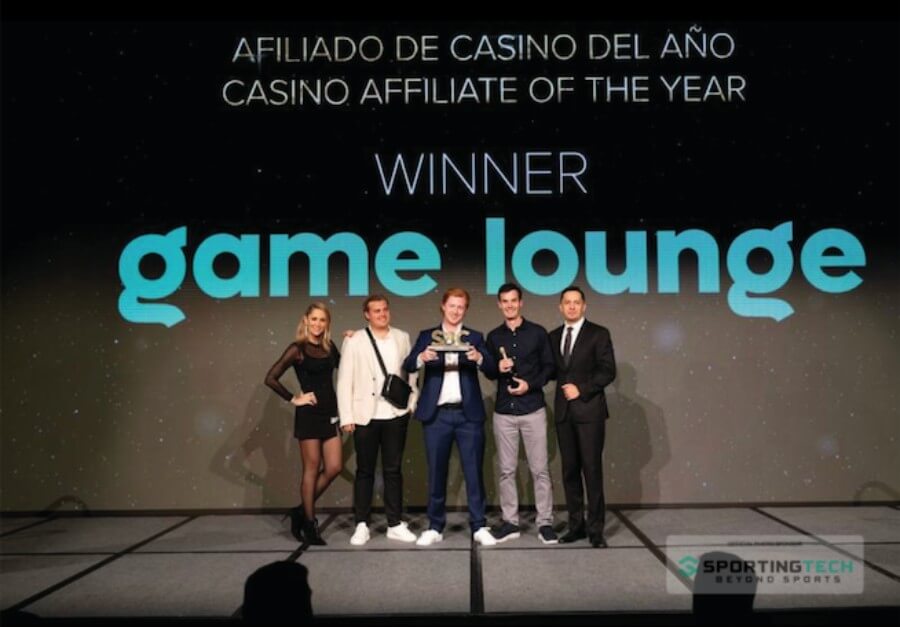 Game Lounge SBC Awards Latinoamérica 2024 - Afiliado de Cassinos do Ano